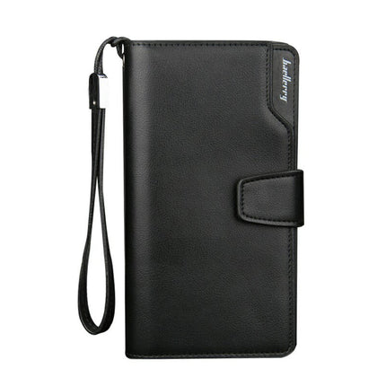 Men's Leather Zipper Wallet - Wnkrs