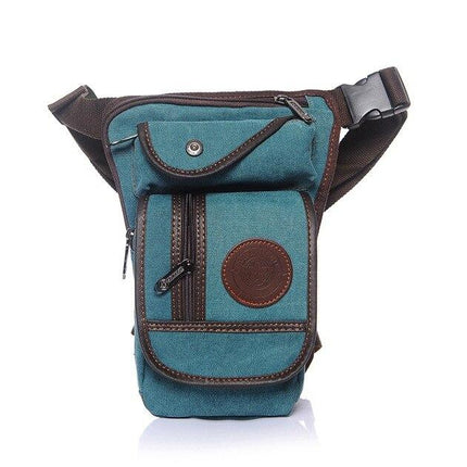 Men's Compact Canvas Crossbody Bag - Wnkrs