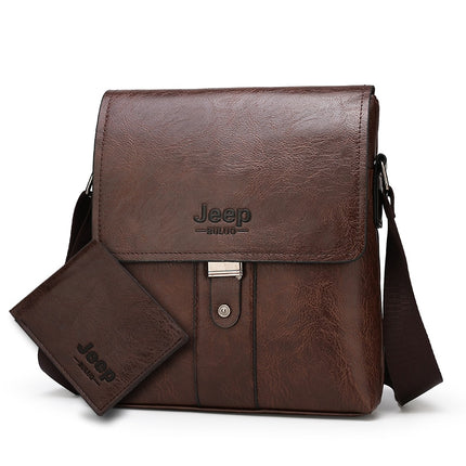 Men's Business Messenger Bag with Wallet - Wnkrs