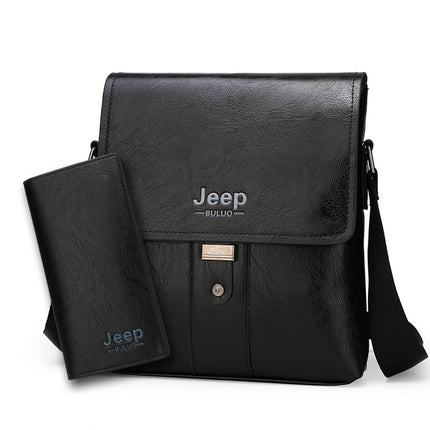 Men's Business Messenger Bag with Wallet - Wnkrs