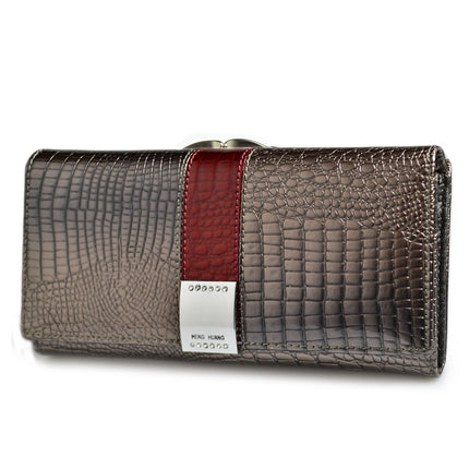 Women's Lacquered Leather Wallet - Wnkrs