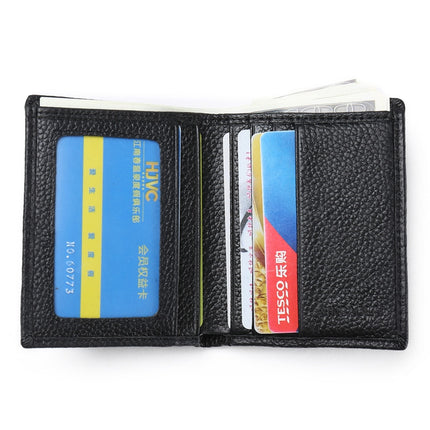 Men's Slim Mini Genuine Leather Wallet - Wnkrs
