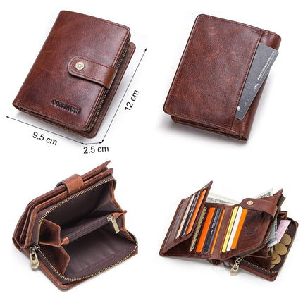 Women's Colorful Vertical Leather Wallet - Wnkrs