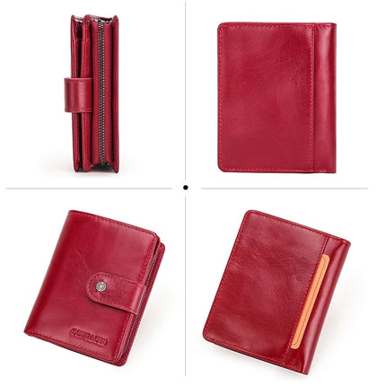 Women's Colorful Vertical Leather Wallet - Wnkrs