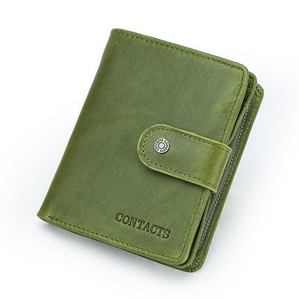 Women's Colorful Vertical Leather Wallet - Wnkrs