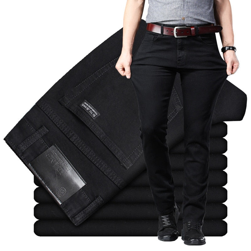 Men's Classic Slim Fit Denim Jeans