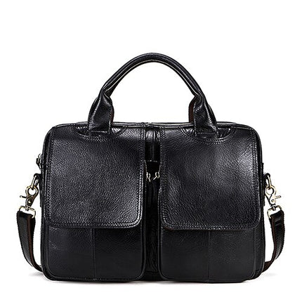 Genuine Leather Men's Handbag for Laptops - Wnkrs