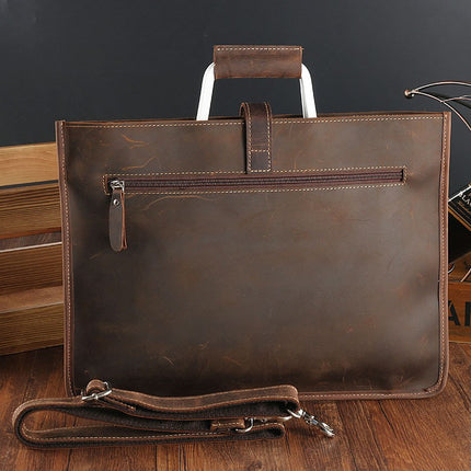 Slick Genuine Leather Handbag for Men - Wnkrs