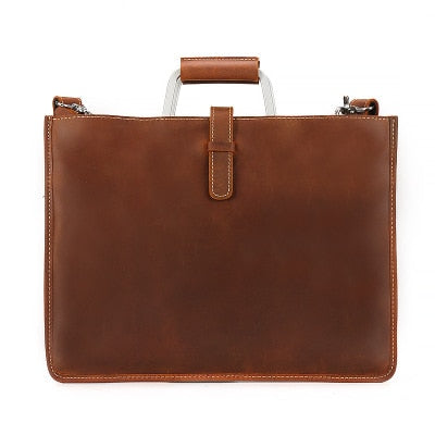 Slick Genuine Leather Handbag for Men - Wnkrs