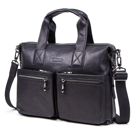 Men's Casual Shoulder Briefcase - Wnkrs
