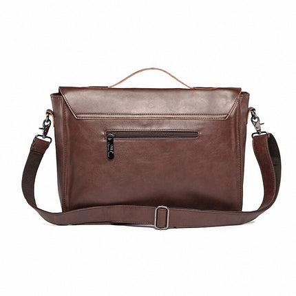 Men's Leather Briefcase - Wnkrs