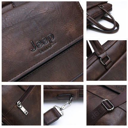 Men's Business Office Briefcase - Wnkrs