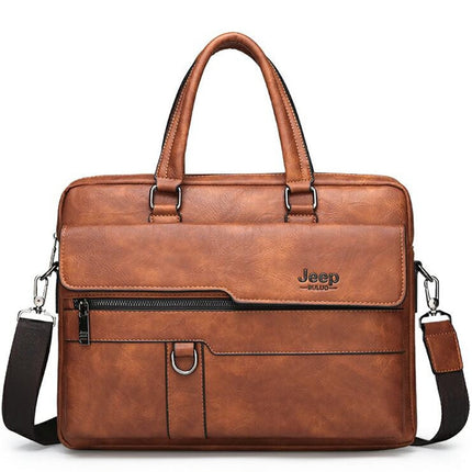 Men's Business Office Briefcase - Wnkrs