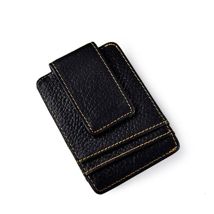 Leather Magnetic Money Clip - Wnkrs
