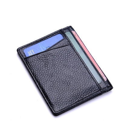 Cow Leather Credit Card and ID Holder for Men - Wnkrs