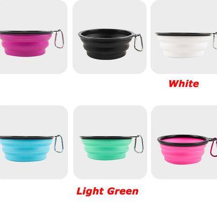 Collapsible Pet Silicone Bowl - wnkrs
