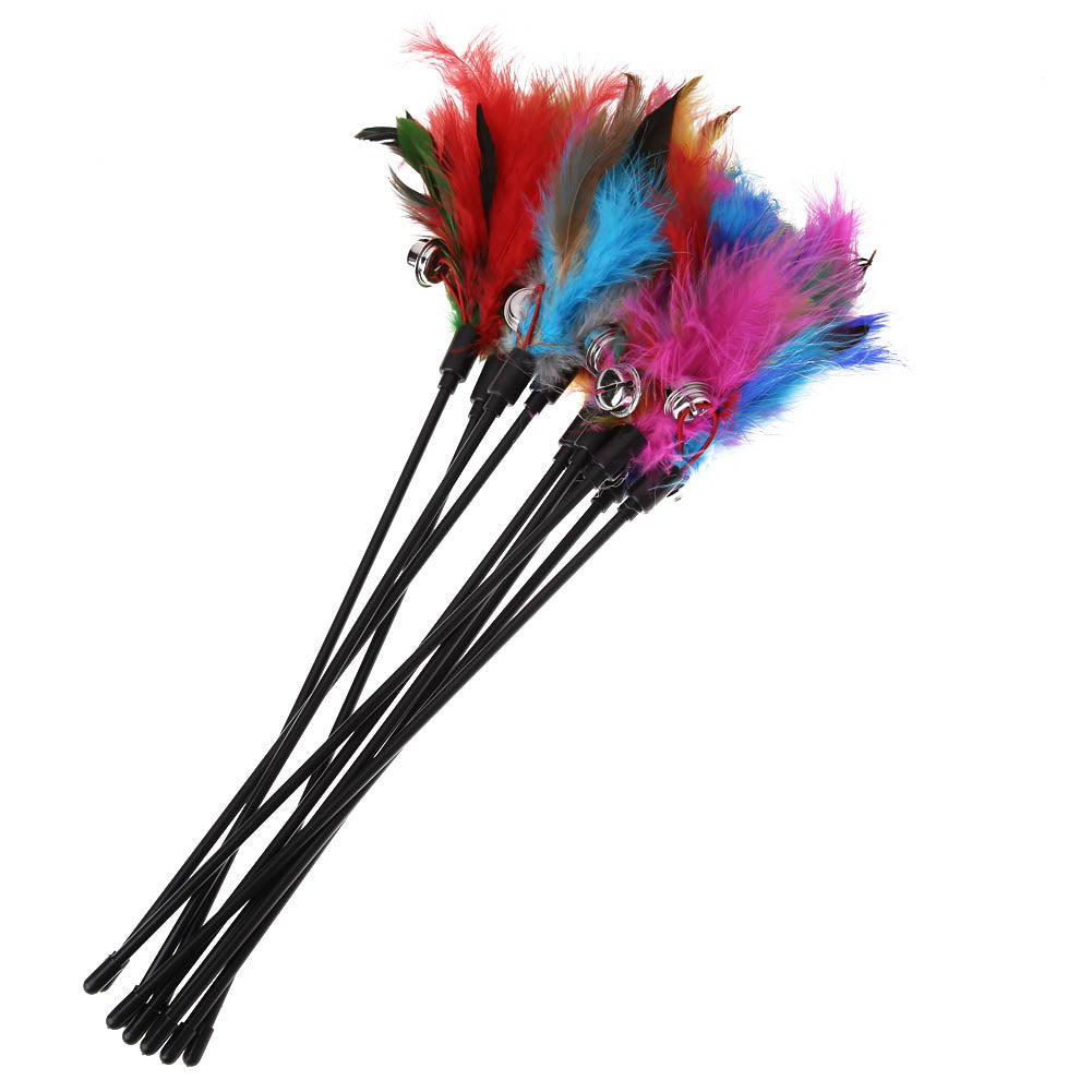 Flexible Cat Playing Rods Set