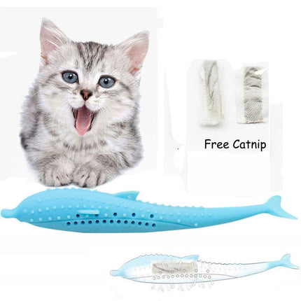 Fish Shaped Chewing Toy for Cats - wnkrs