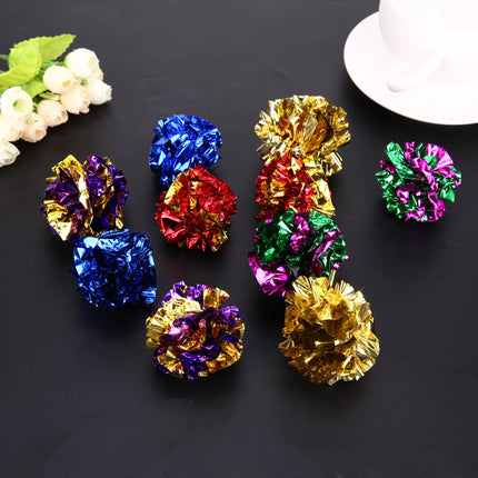 Multicolor Crinkle Ball for Cat - wnkrs