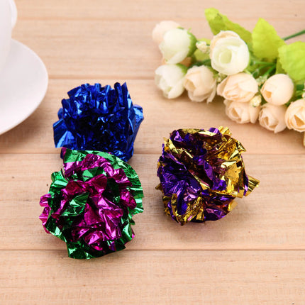 Multicolor Crinkle Ball for Cat - wnkrs
