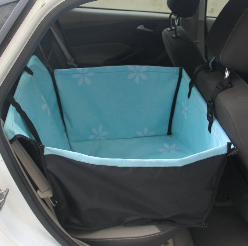 Dog's Two Tone Multifunction Car Seat Cover