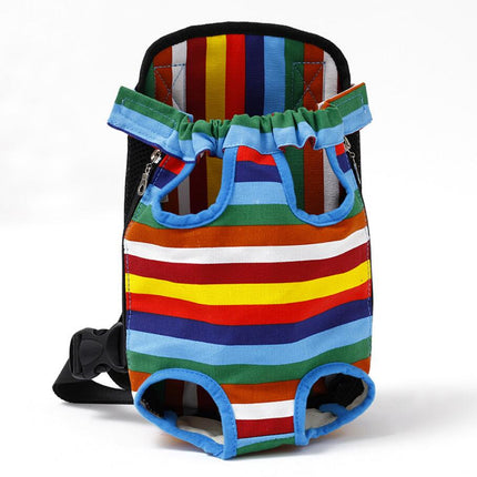 Colorful Dog Carrier Backpack - wnkrs