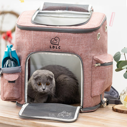 Melange Color Backpack Cat Carrier - wnkrs