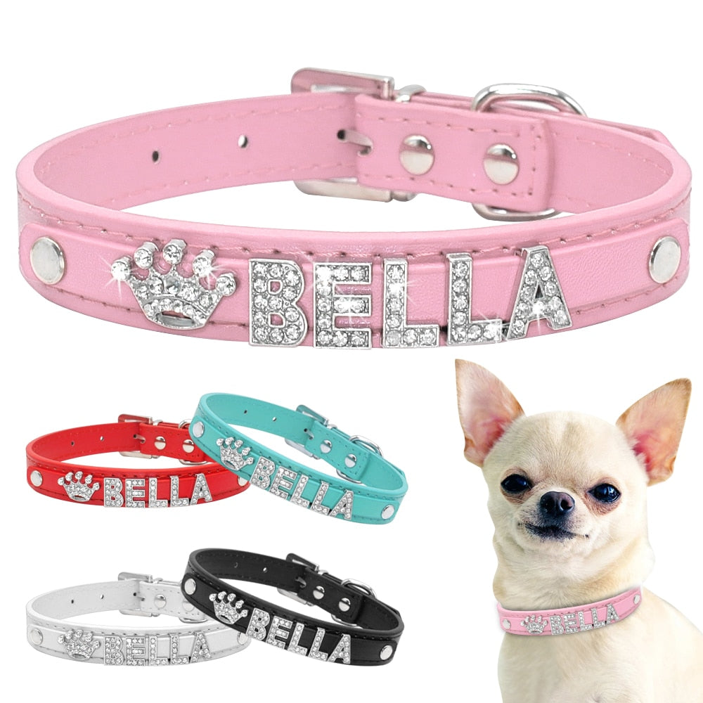Dog's Bella Crystal Collar