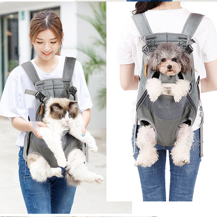 Pets Striped Canvas Carrier Backpack - wnkrs