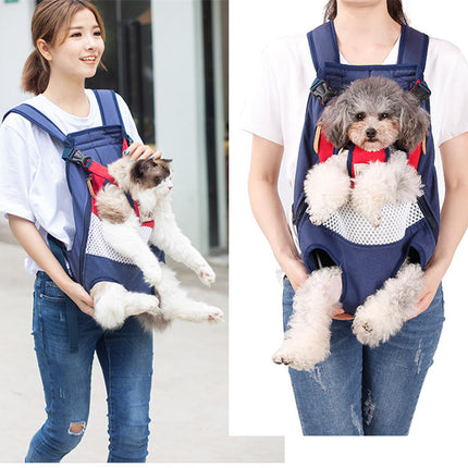 Pets Striped Canvas Carrier Backpack - wnkrs