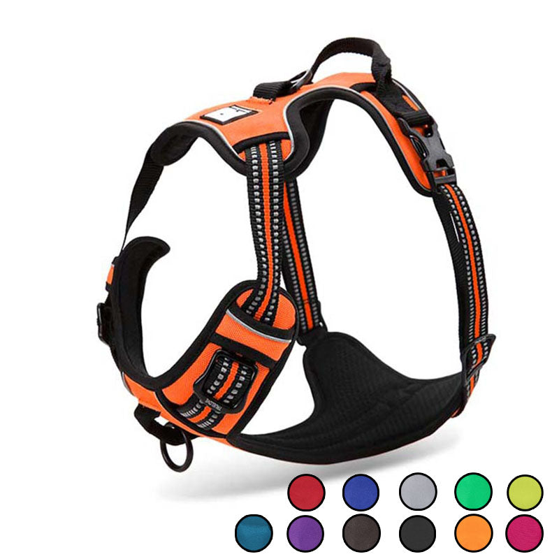 Dog's Reflective Nylon Harness