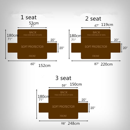 Chocolate Color Sofa Cover - wnkrs