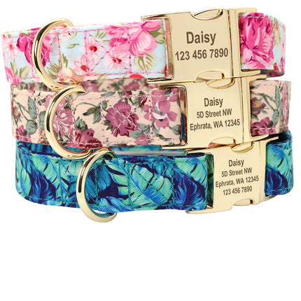 Nylon Engraved Nameplate Collar - wnkrs