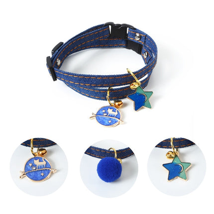 Adjustable Cat Collar with Bell - wnkrs