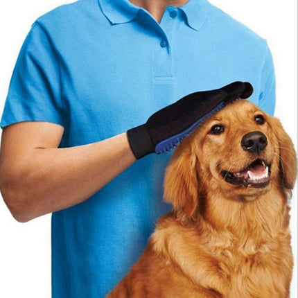 Easy-to-Use Rubber Dog's Grooming Glove - wnkrs