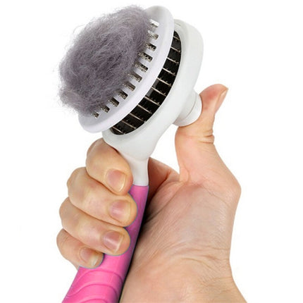 Self Cleaning Hair Shedding Dog Comb - wnkrs