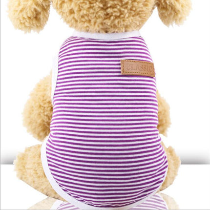 Cat's Summer Striped Cotton T-Shirts - wnkrs