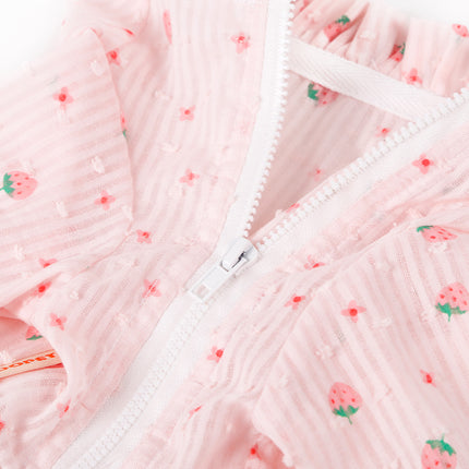 Cat Pink Strawberry Sunscreen Clothes - wnkrs