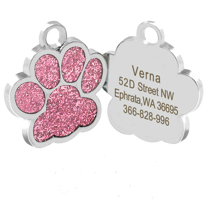 Dog Paw Shaped ID Tag - wnkrs