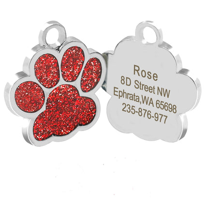 Dog Paw Shaped ID Tag - wnkrs