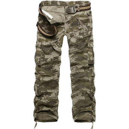 Cotton Military Styled Cargo Pants for Men - Wnkrs