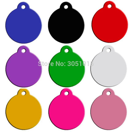 Blank Aluminum Cat ID Tags Set - wnkrs