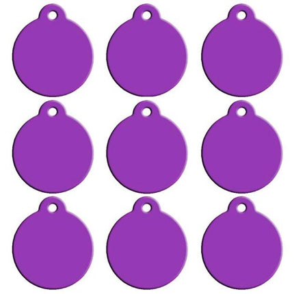 Blank Aluminum Cat ID Tags Set - wnkrs