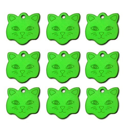Customized Cat Style Aluminum ID Tags Set - wnkrs