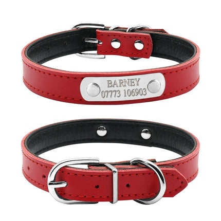 Fashion Engraved Leather Collar - wnkrs