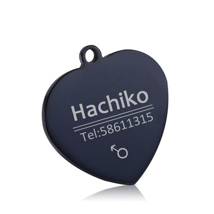 Cute Personalized Steel Pet's Collar Tag - wnkrs