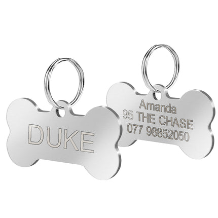 Personalized Stainless Steel Creative Dog’s Tag - wnkrs