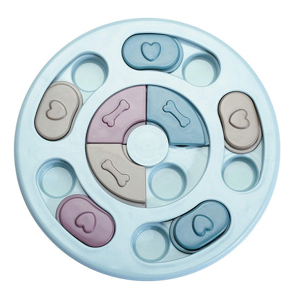 Puzzled Interactive Feeding Bowl for Dogs - wnkrs