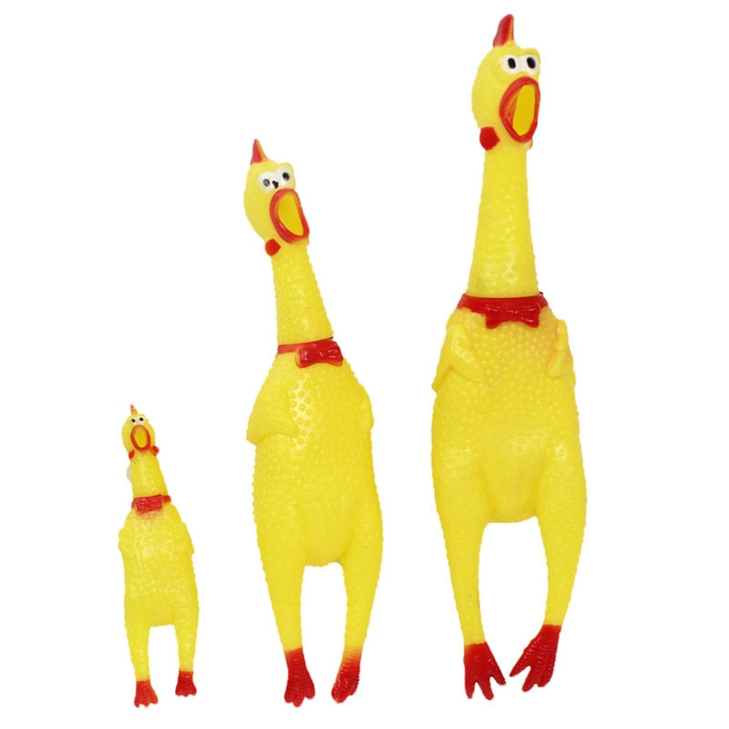 Squeaking Chicken Funny Dog's Toy