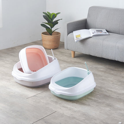 Cat's Dual Color Design Litter Box - wnkrs